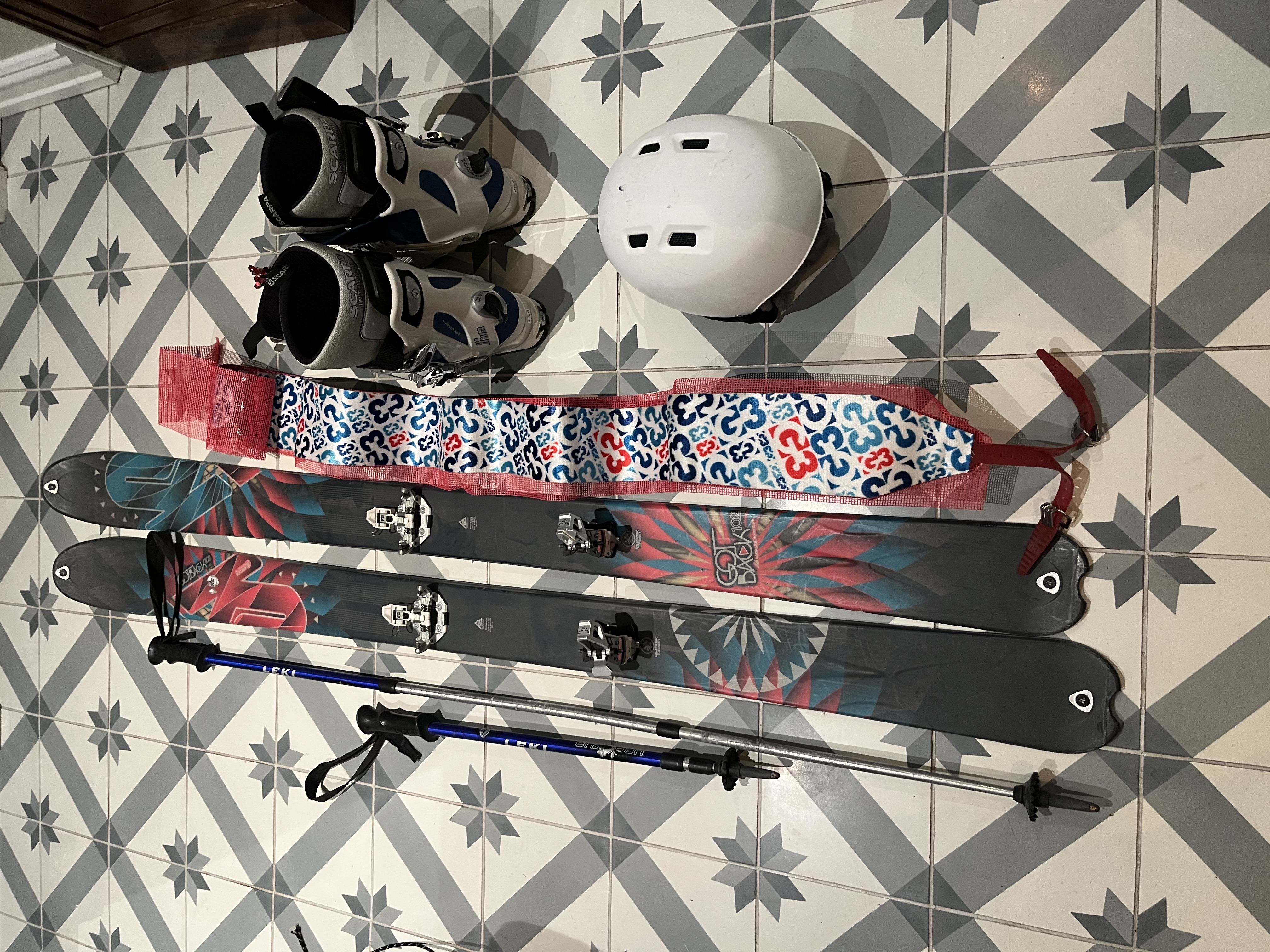 Randonee ski pakke dame