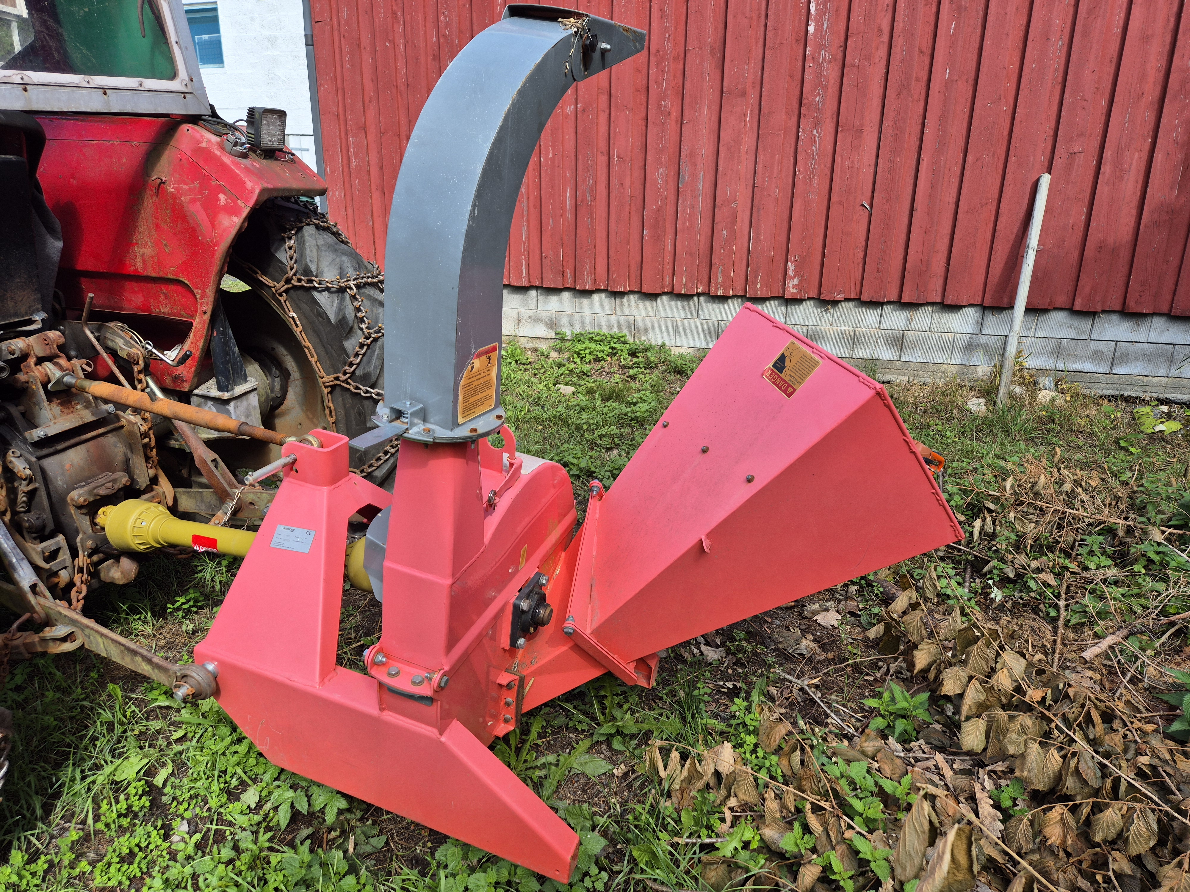 Flishugger - pto drevet til traktor