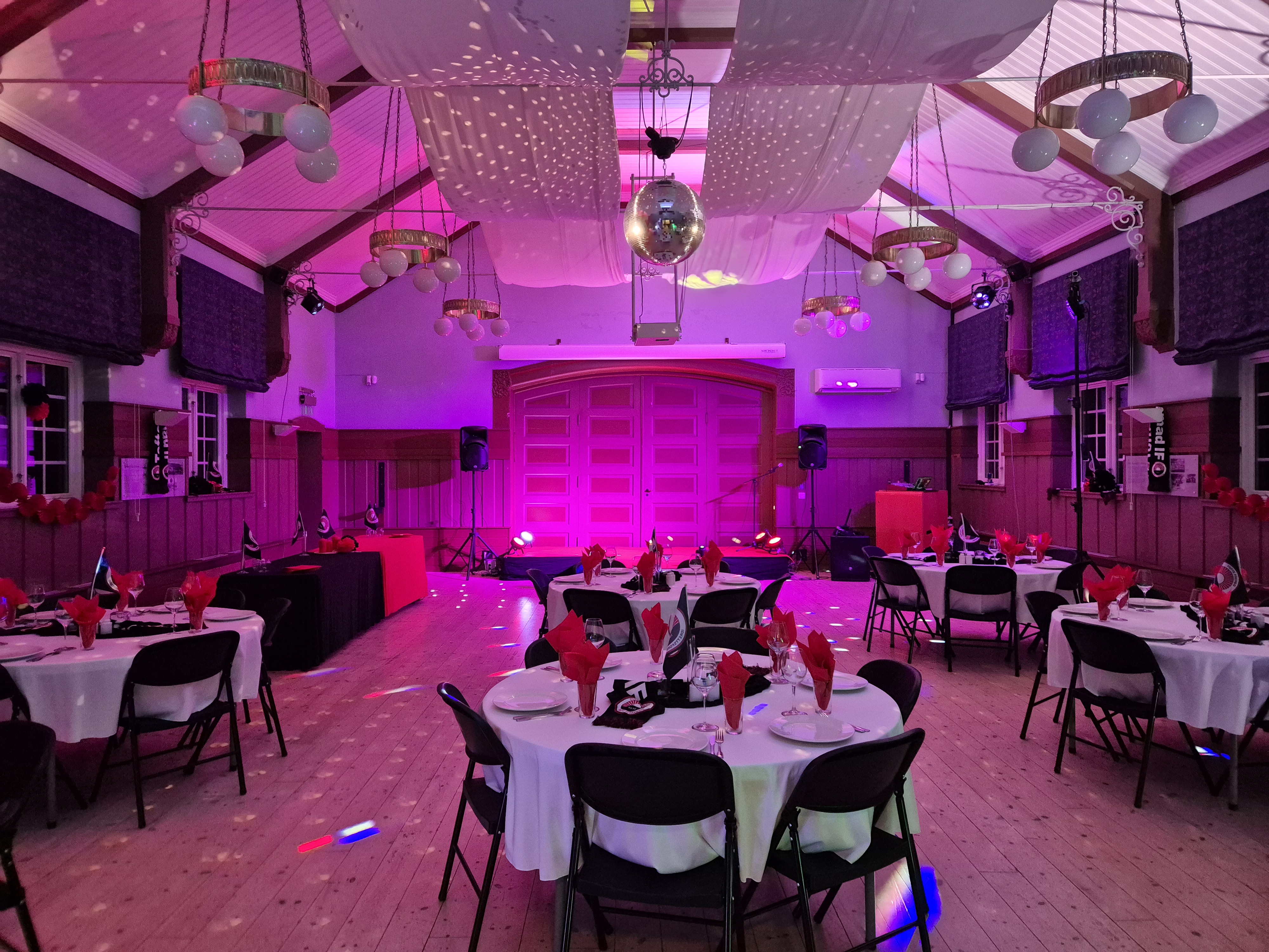 50 cm discokule med motor og spot – skap ekte discostemning!