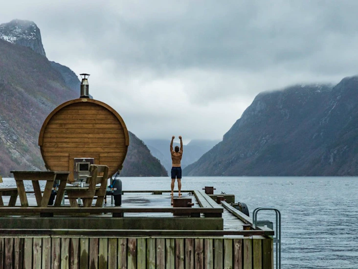 Mobile sauna / sauna trailer (solaringen)