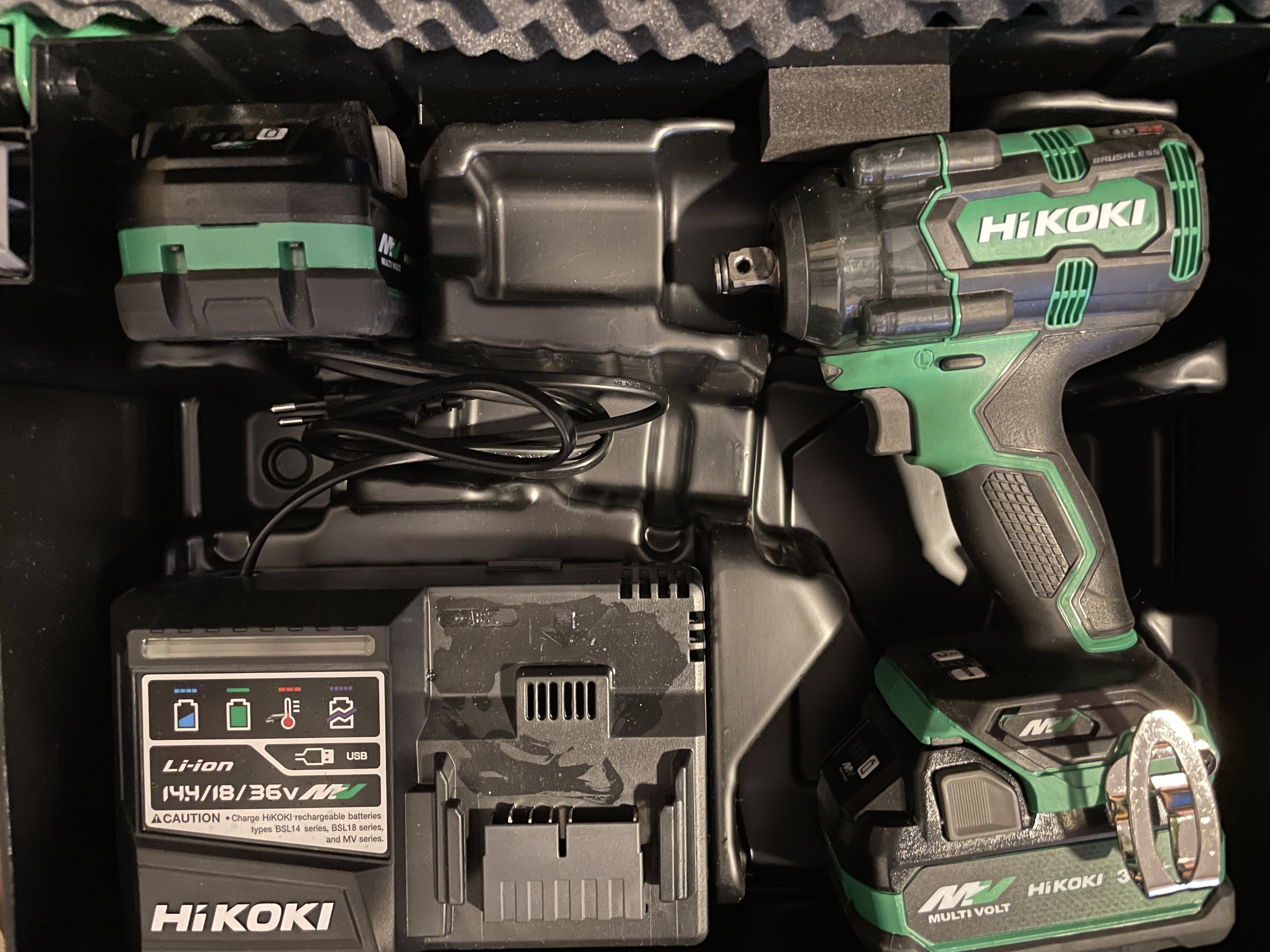 Batteridriven mutterdragare