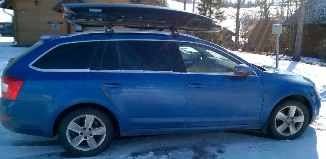 Suksiboksi thule dynamic 900