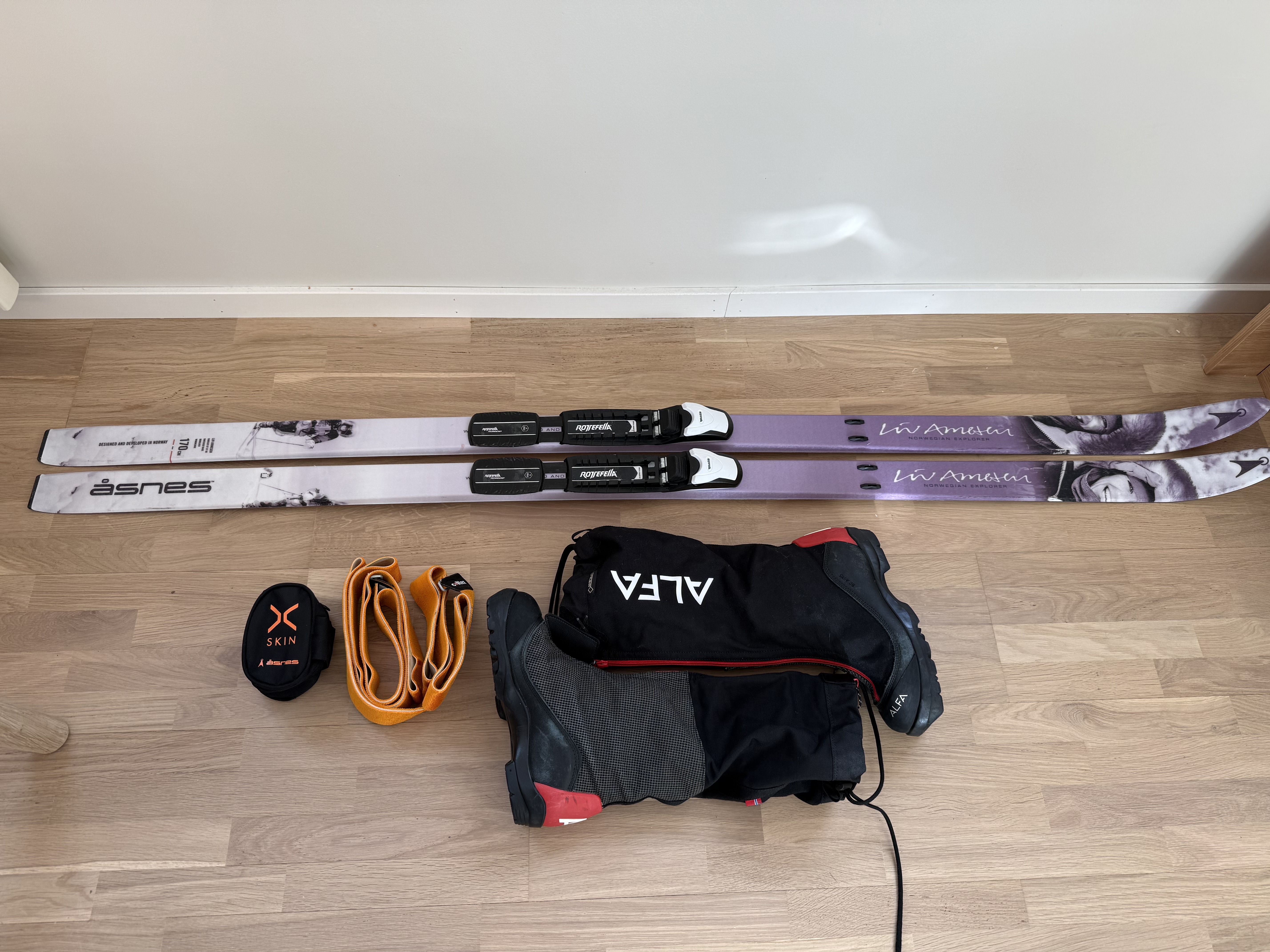 Fjellskipakke 170 cm // str 36-38