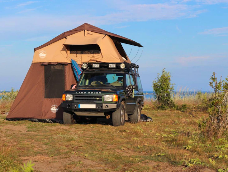 Stort taktält för familjen outdoor safari pro l