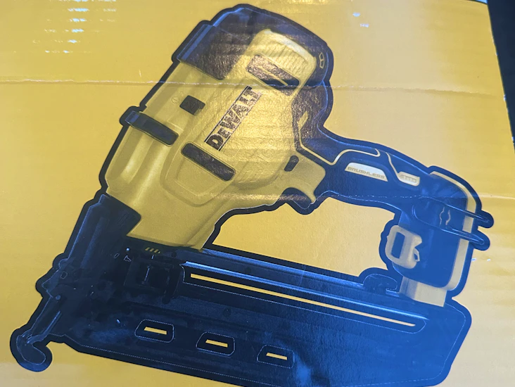 Dewalt dykkertpistol på batteri