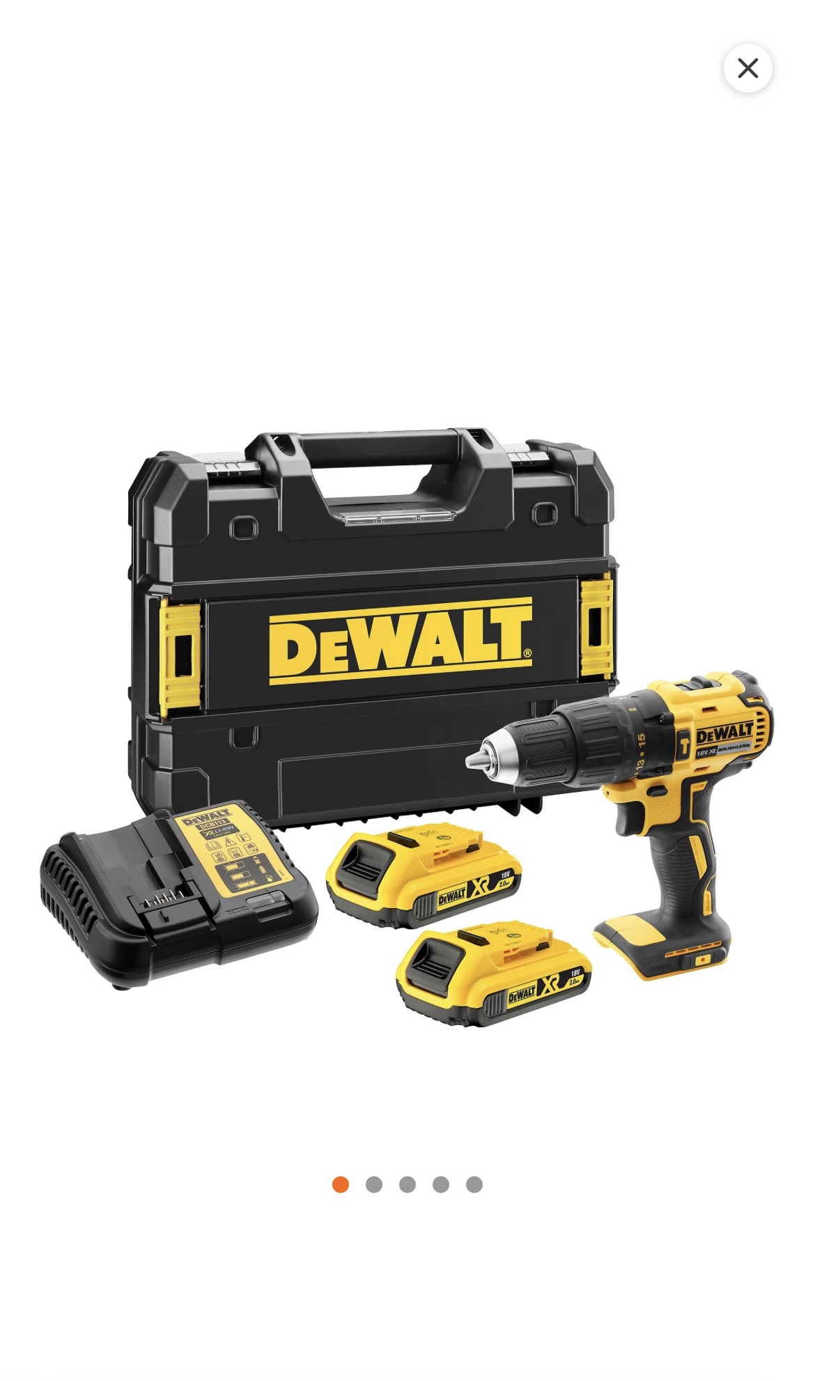 Cordless combi drill