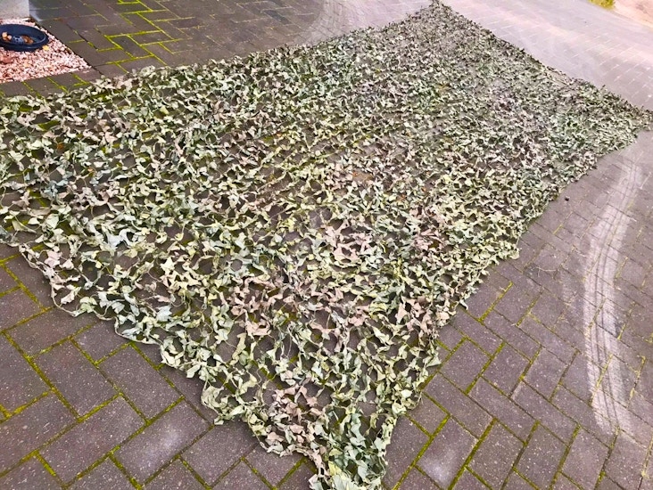 Naamiointiverkko; 3m x 6m