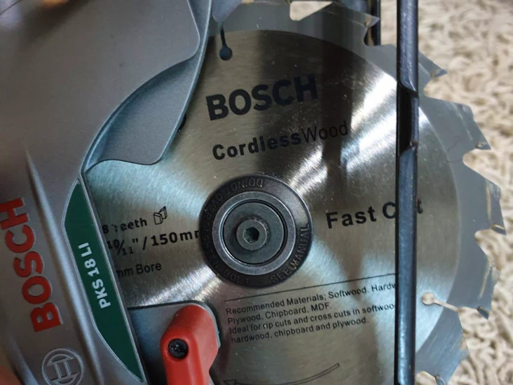 Bosch batteridrevet sirkelsag