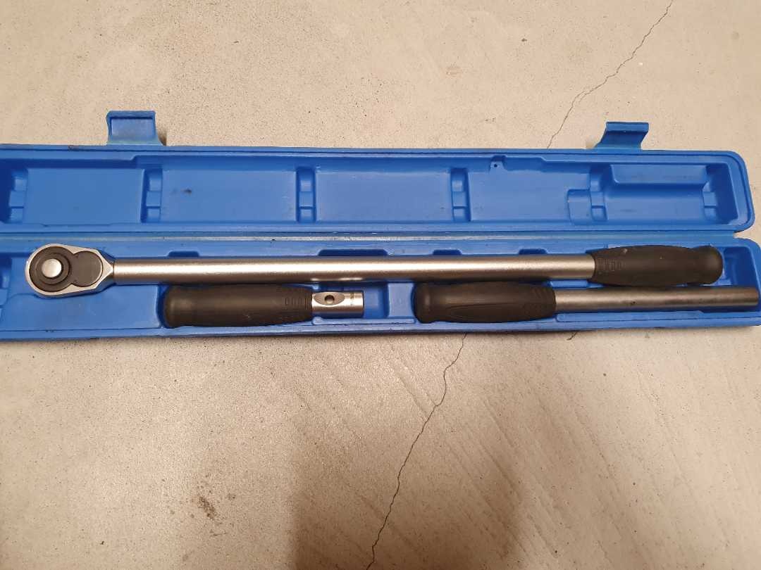 Skralle 1/2" med 3 forskjellige lengder