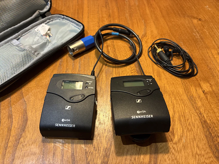Sennheiser g4 microphone and receiver