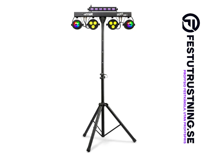 Max partybar 10 – allt-i-ett-lösning för festbelysning