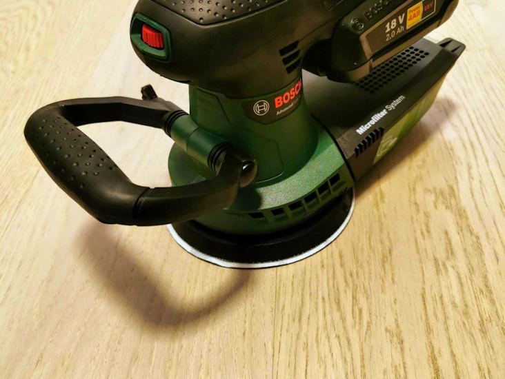 Bosch eksentersliper batteridrevet 18v