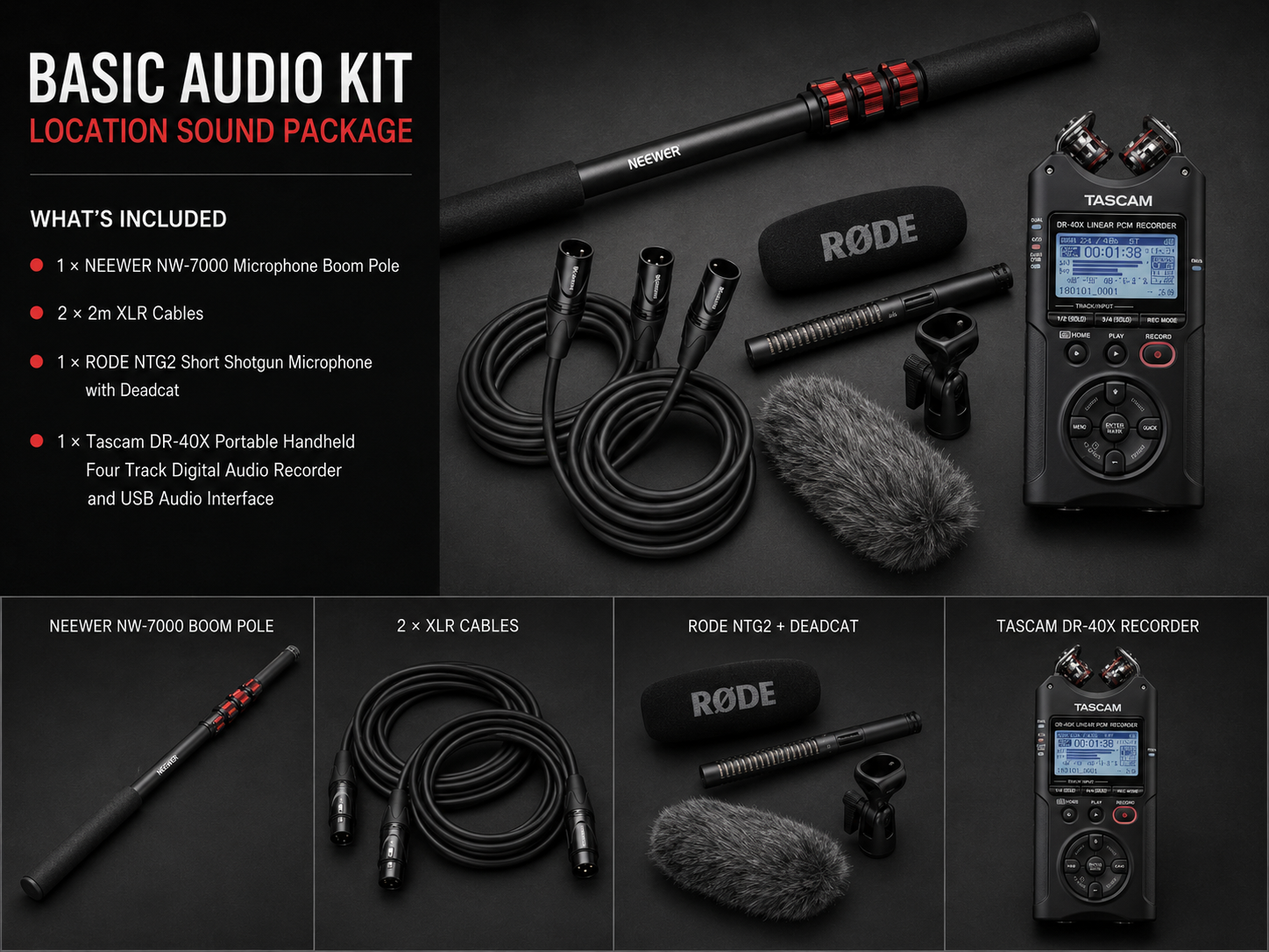 Basic location sound kit