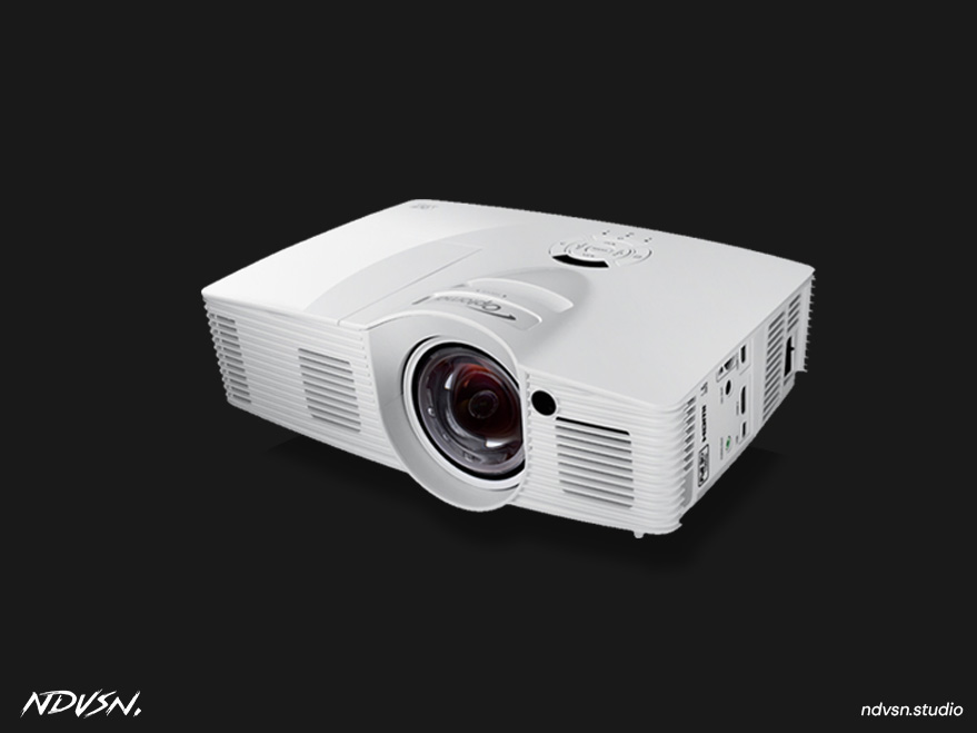 Optoma gt1080 short throw projector – full hd 1080p, 3000 lumens