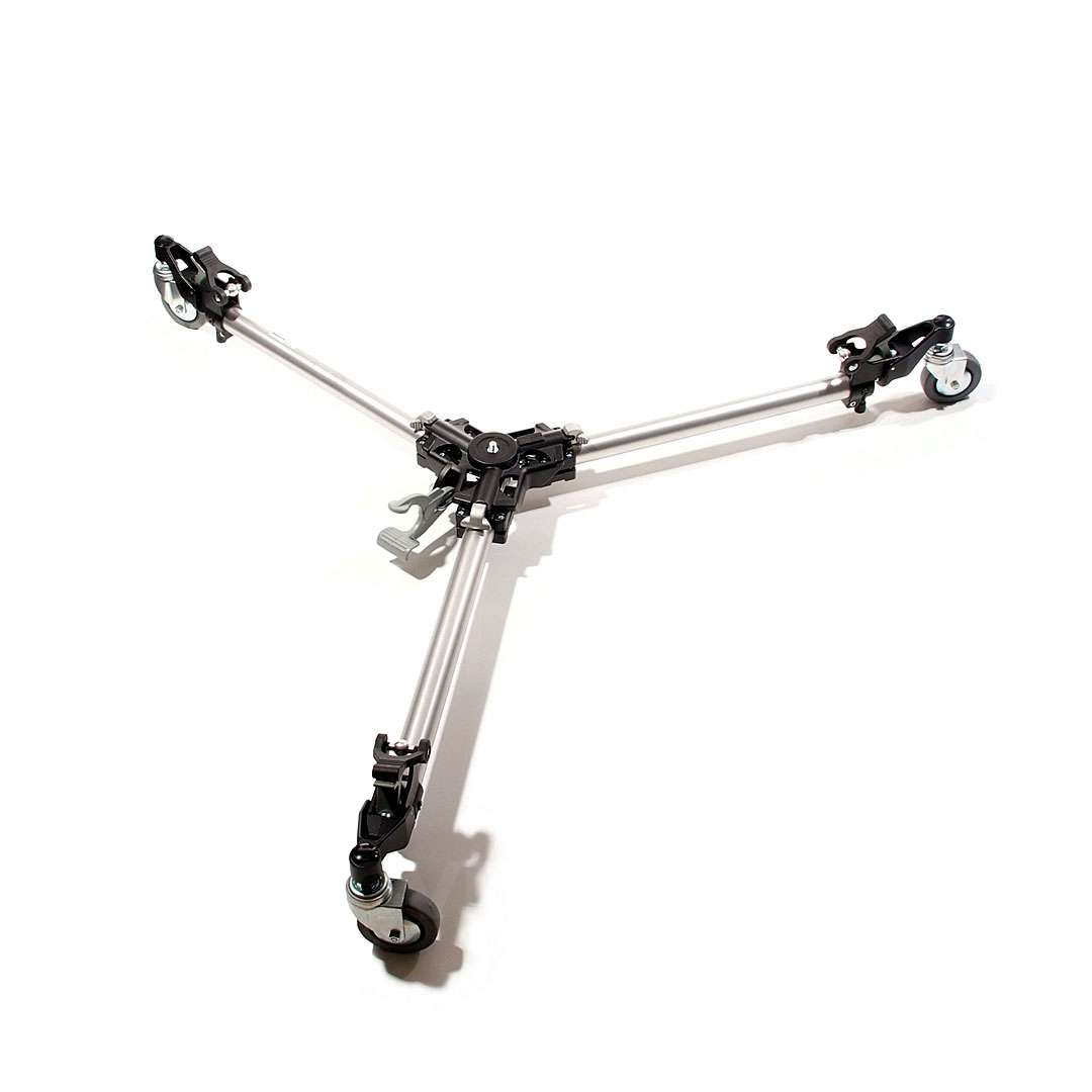 Manfrotto 181 automatic folding dolly for spiked feet tripods