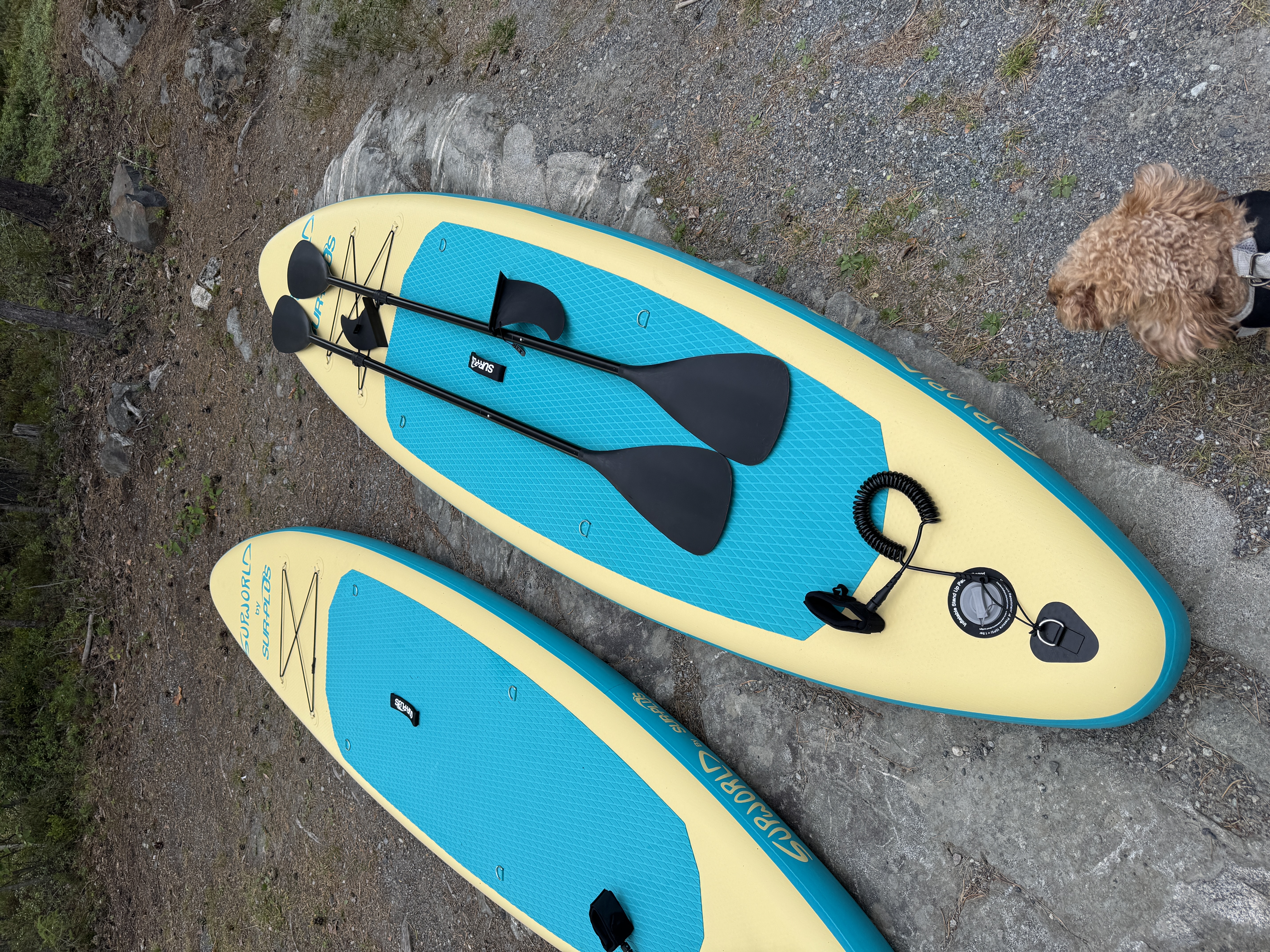 Sup – komplett oppblåsbart brett med sete og årer