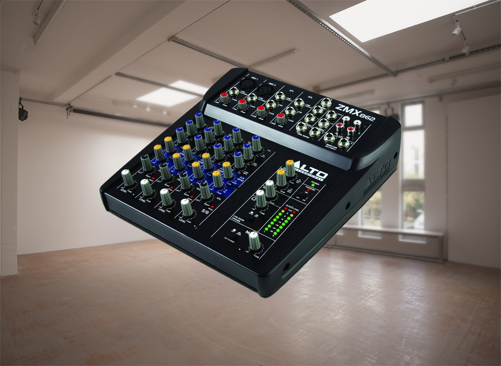 Alto zmx862 - 6 channel compact mixer