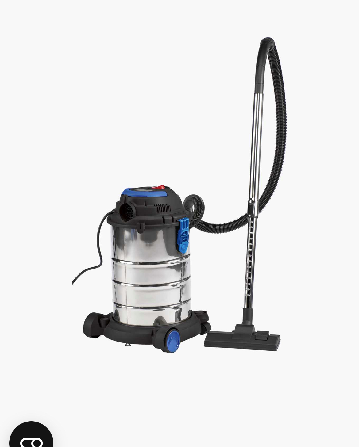 Våt- og tørrstøvsuger 1200w