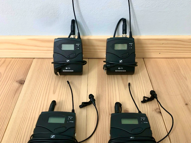 2 st sennheiser g4 (ew112p)