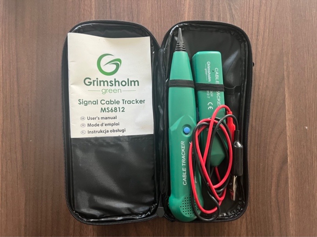 Kabelbrottssökare för robotgräsklippare