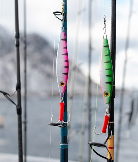 Komplett fiskepakke – opptil 4 fiskestenger med alt du trenger