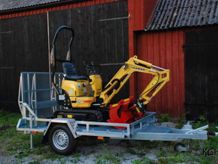 Minigrävare uthyres