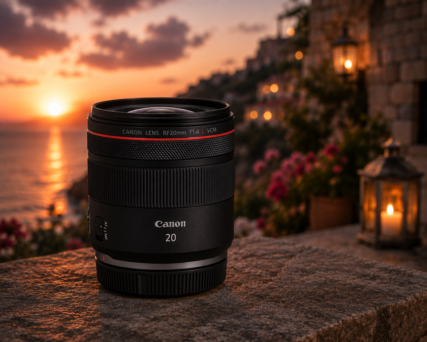 Canon rf 20mm 20 mm f/1.4 lens gb