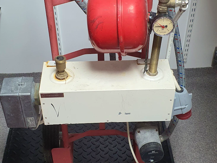 Portabel byggpanna/värme patron 9kw