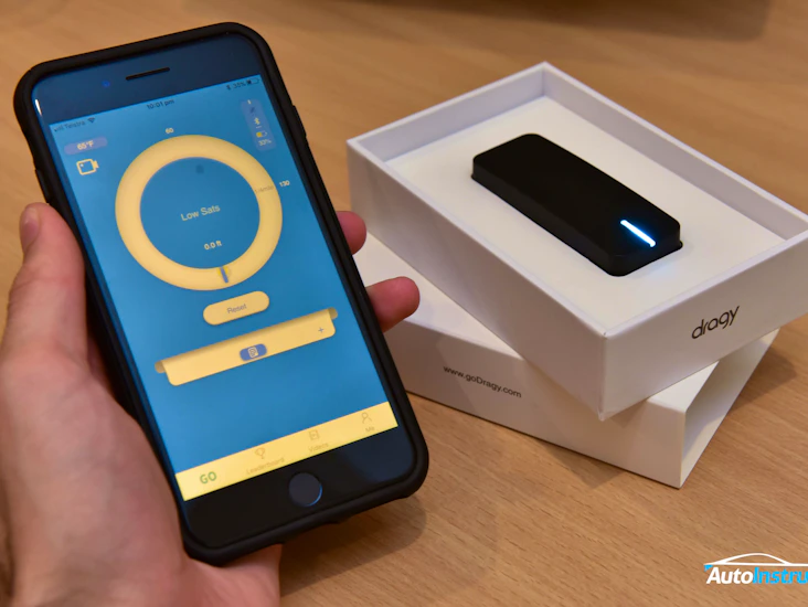 Dragy drg69 prestandamätare för fordon. precisionsinstrument