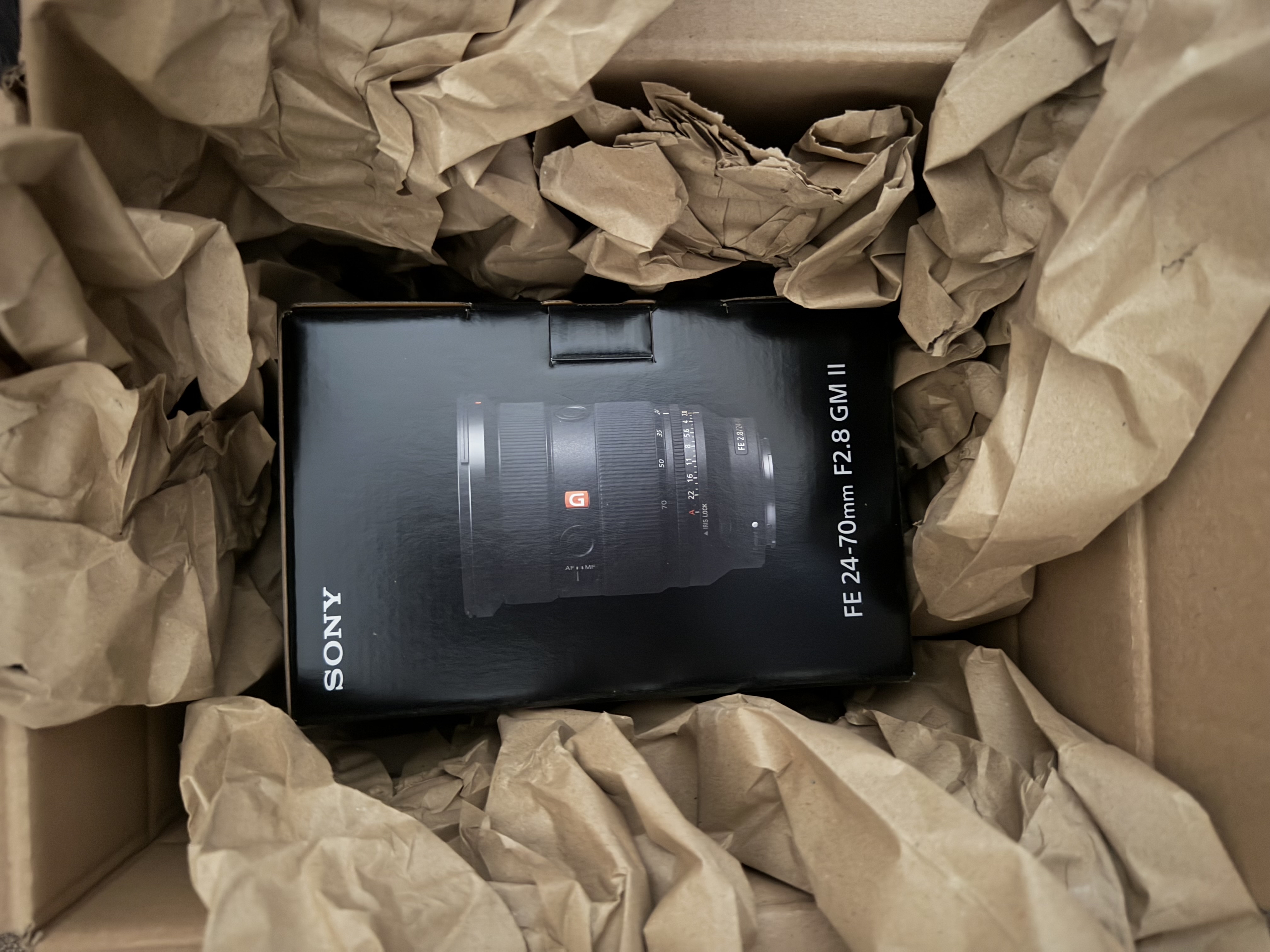 Sony fe 24-70mm f2.8 g master ii lens