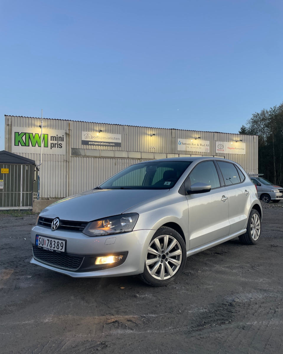 Polo diesel 1,6 highline, perfekt for lange og korte turer.
