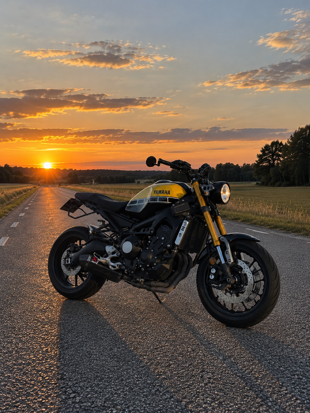 Yamaha xsr 900 (uppkörning/övningskörning motorcykel)