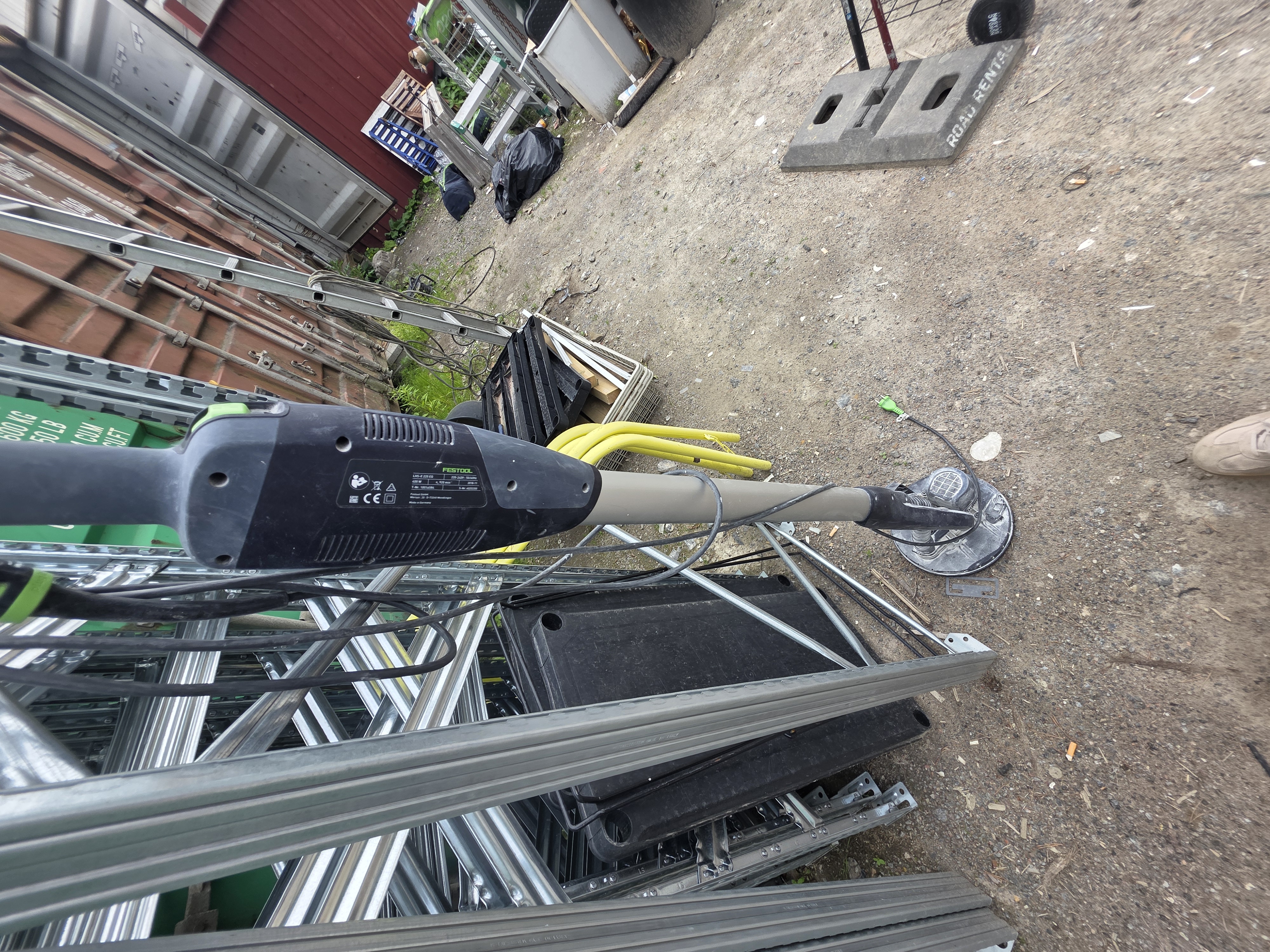 Festool vägg och takslip lhs-e 225 eq