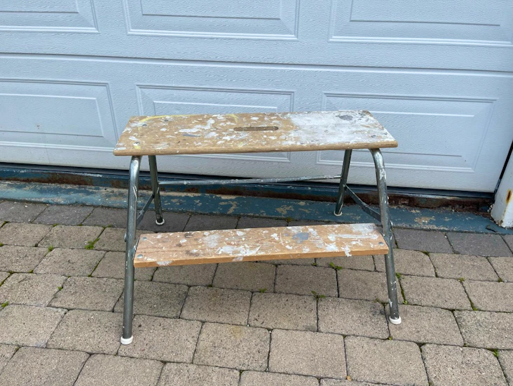 Målarpall, hopfällbar