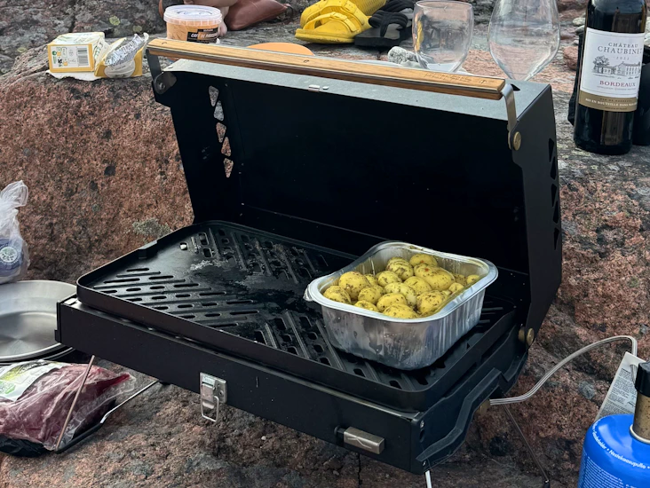 portabel gasolgrill primus kuchoma