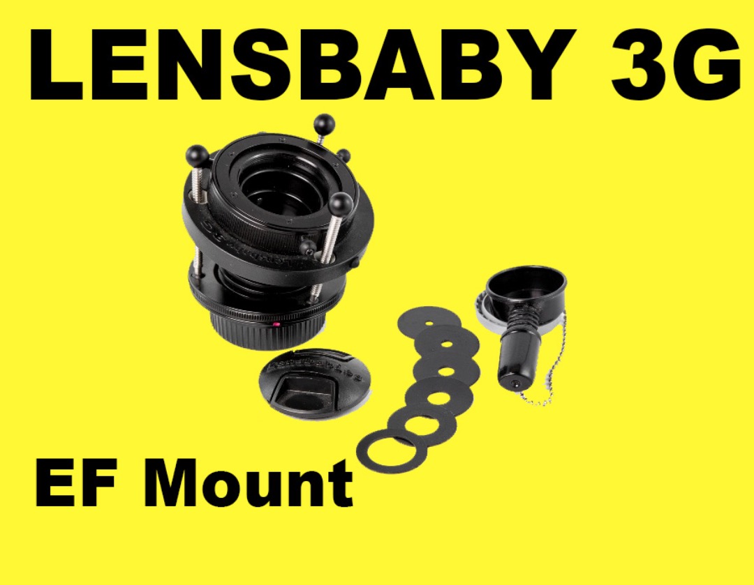 Lensbaby 3g tiltshift objektiv ef