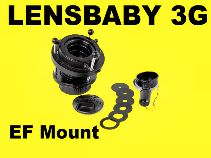 Lensbaby 3g tiltshift objektiv ef