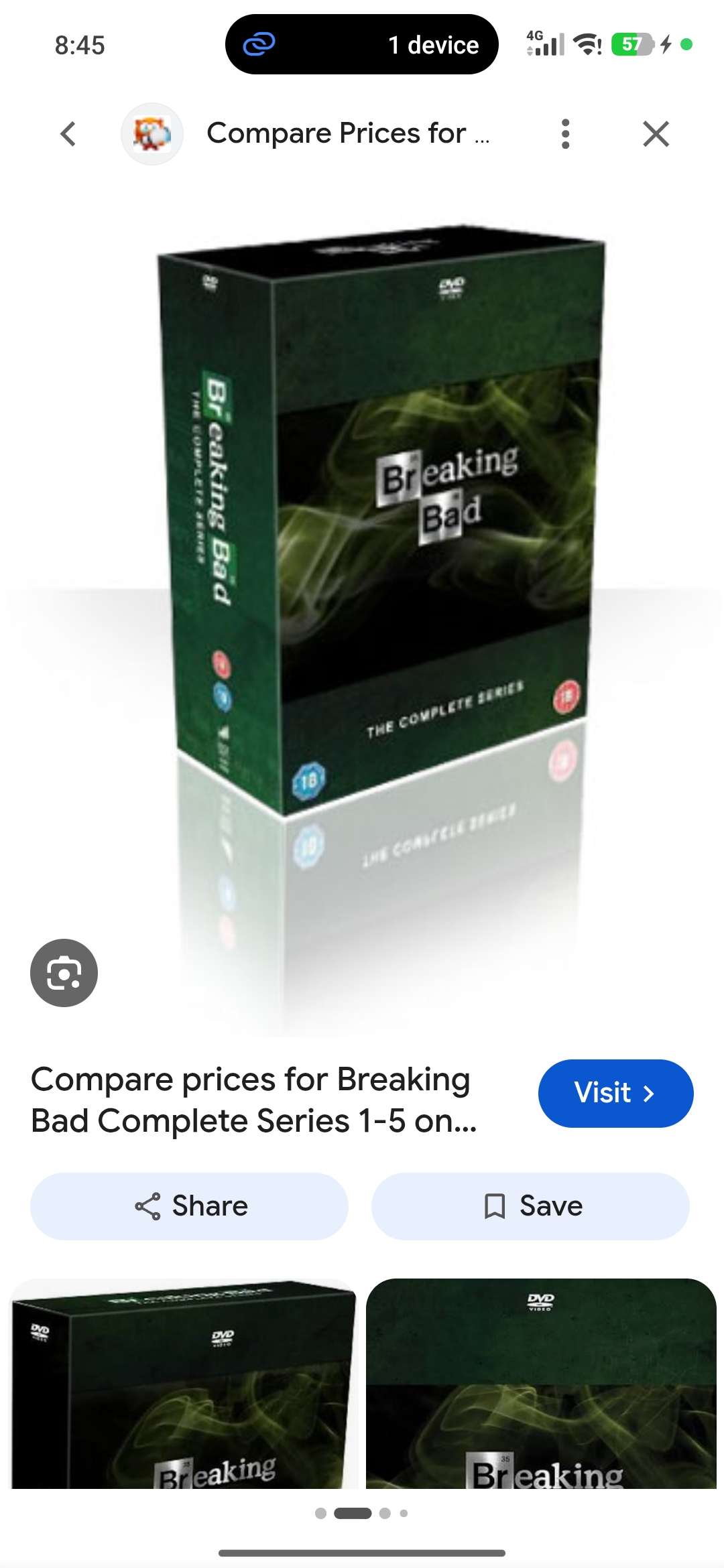 Breaking bad dvd box set