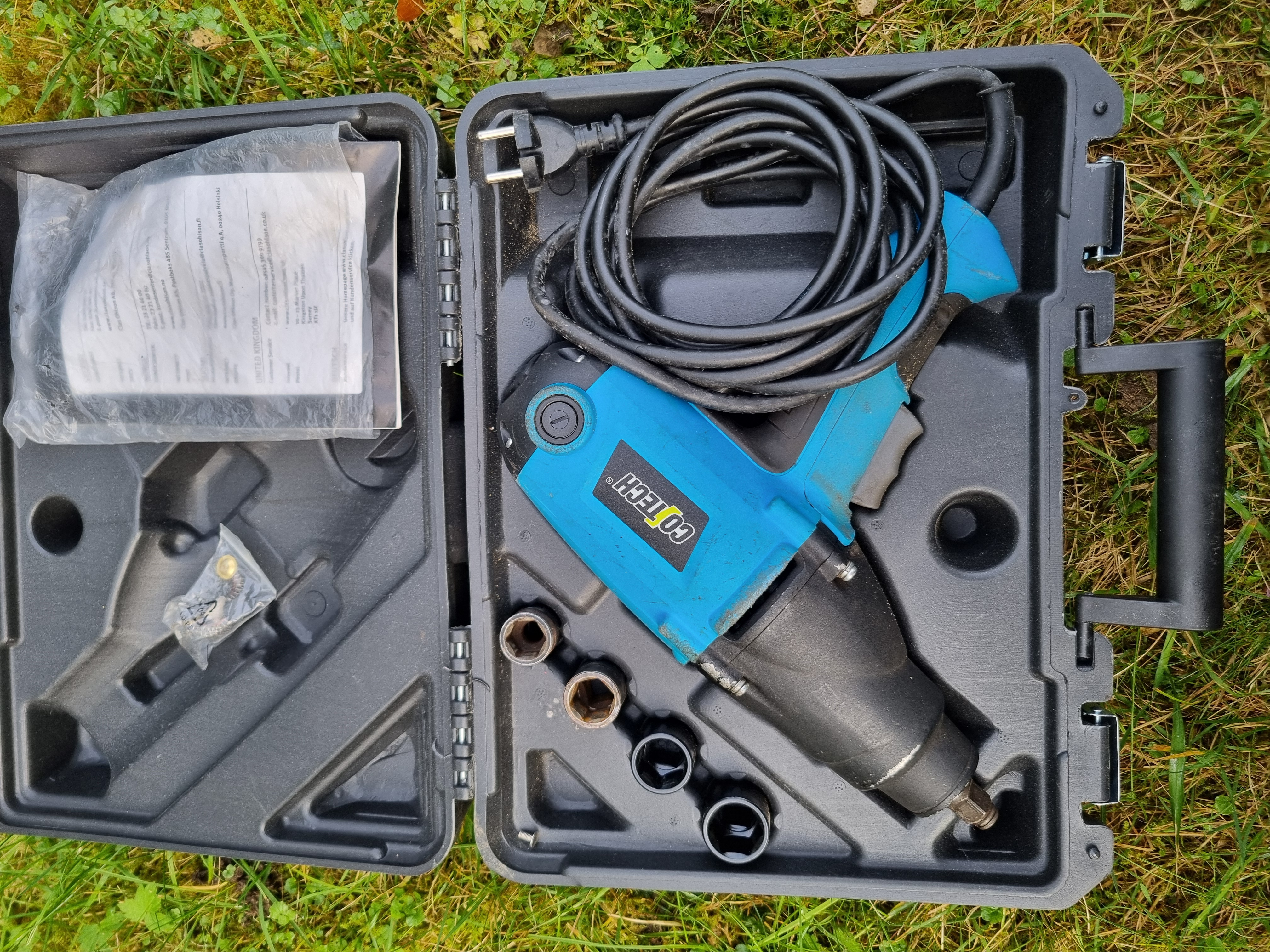 Muttertrekker for dekkskift