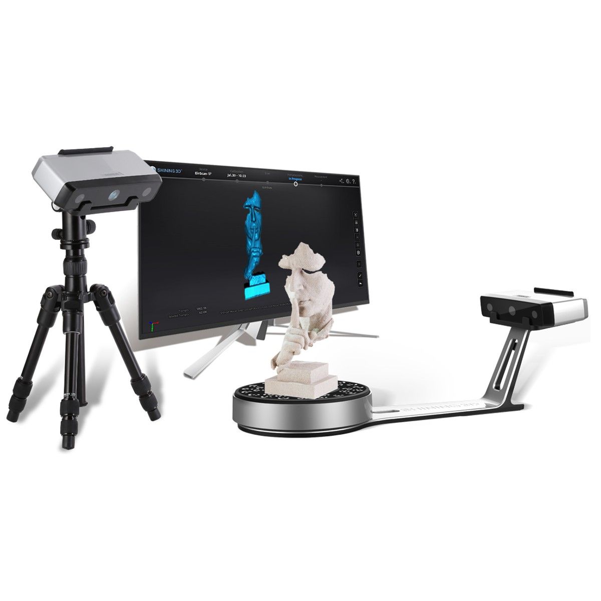 Professional grade high-precision 3d scanner – einscan sp v2 (0.05mm accuracy)