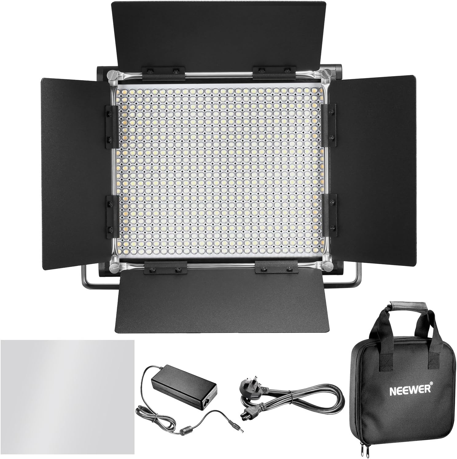 Professional metal bi-color led video light for studio, youtube, product photography, video shooting