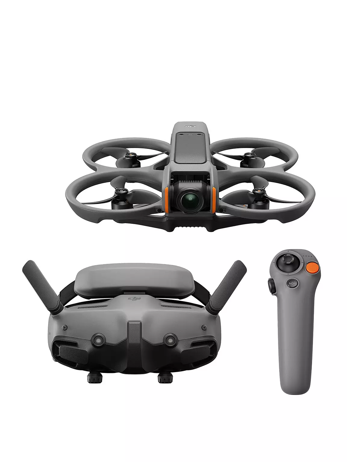 Dji avata 2 drone w motion controller & fps goggles