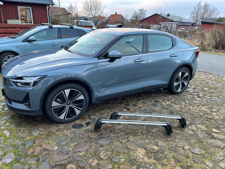 Takräcke / lasthållare för polestar 2