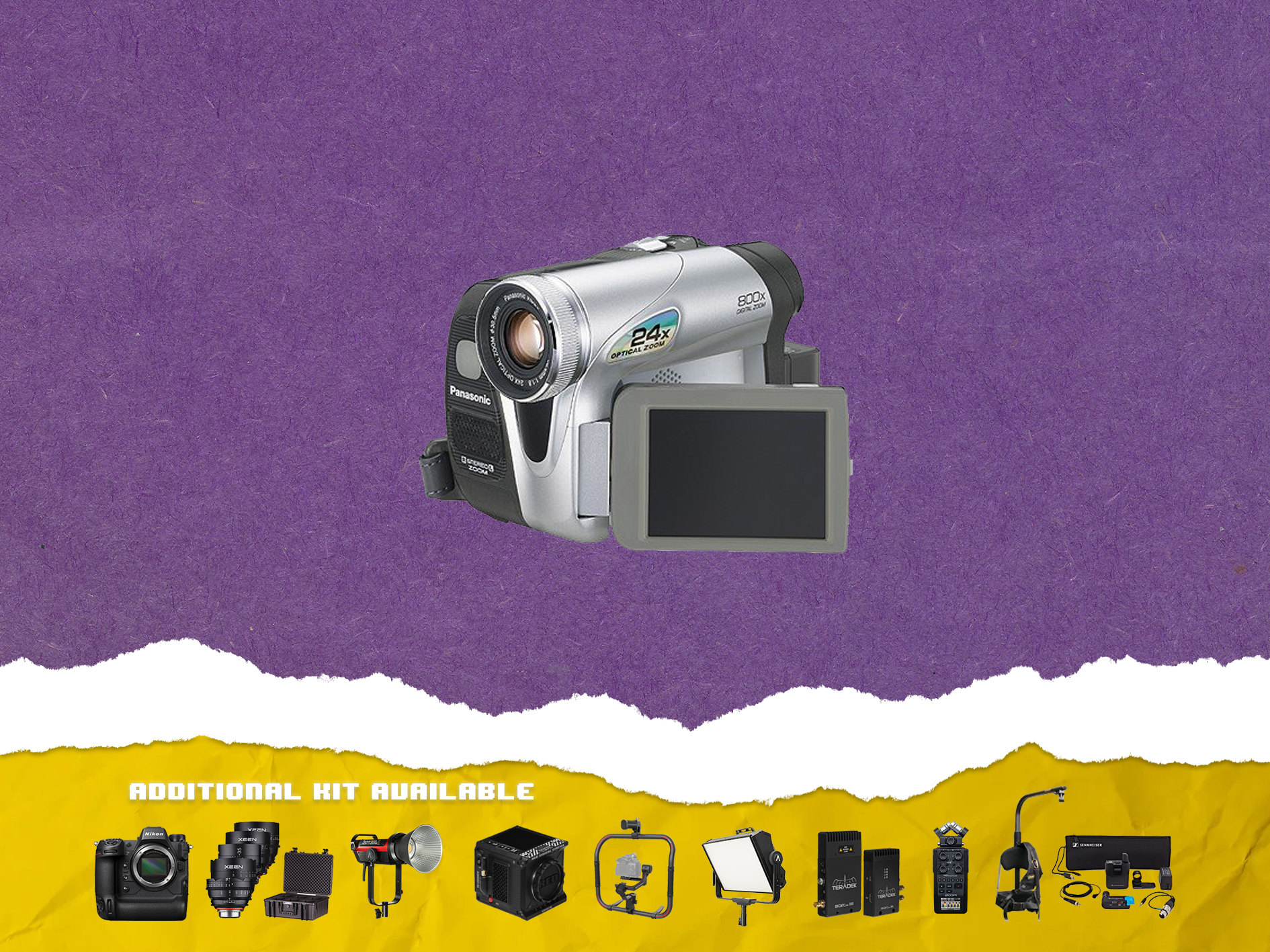 Panasonic nv-gs17 mini dv camcorder