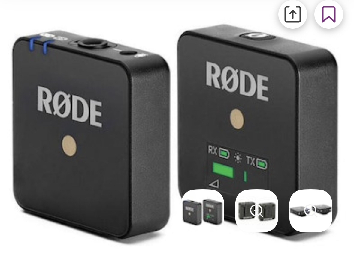 2 x röde wireless go