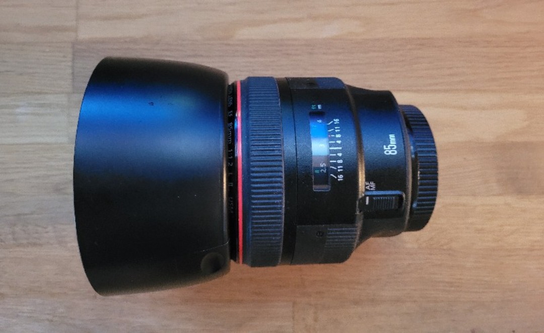 Canon ef 85mm 1.2 l