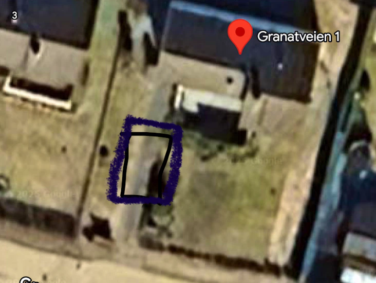 Utendørs parkering på tolvsrød