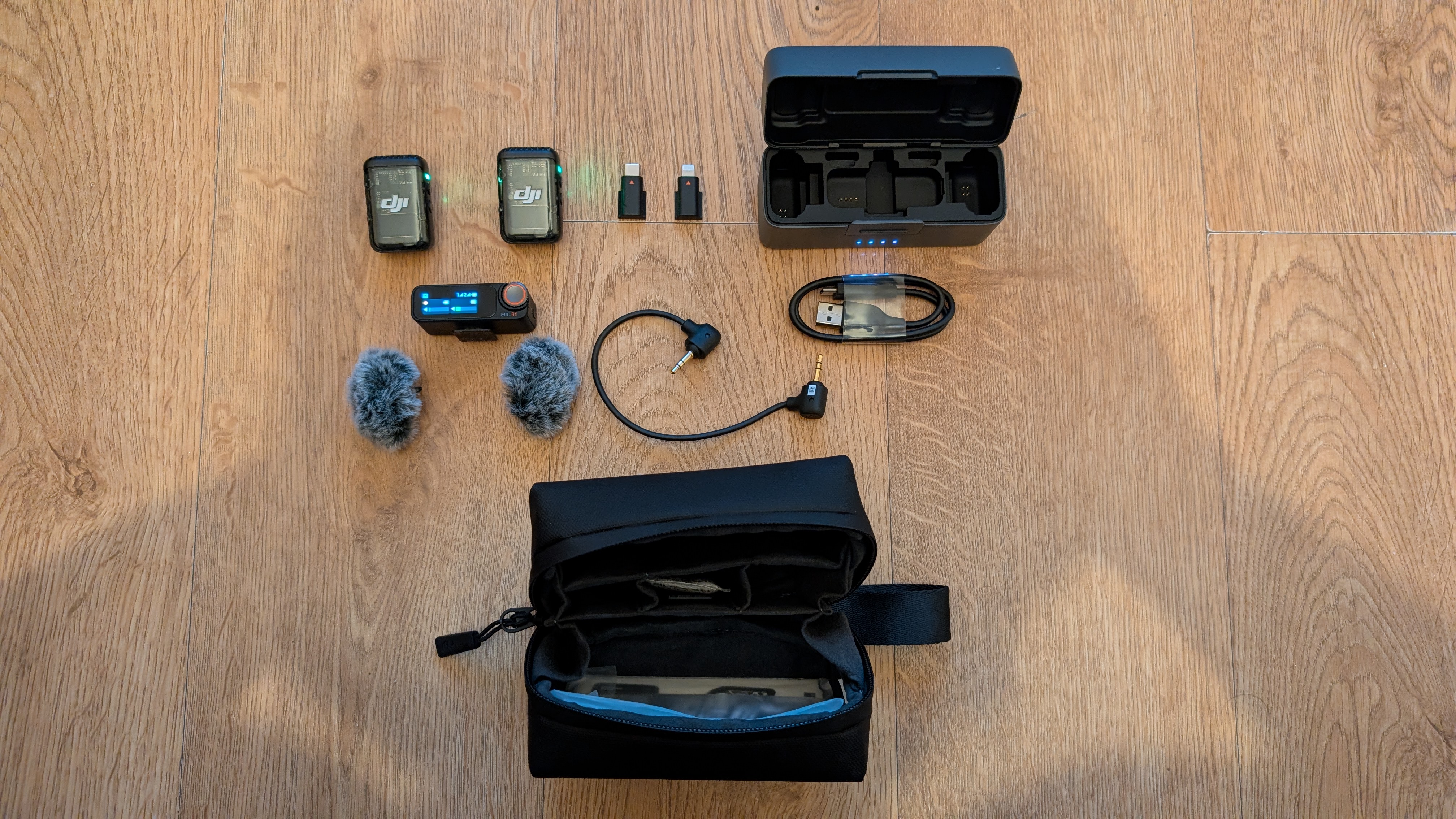 Dji mic 2 wireless system + 2x lavalier mics (32-bit float)