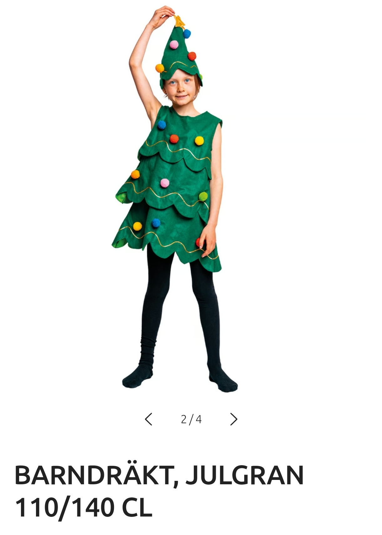 Julgran - barndräkt
