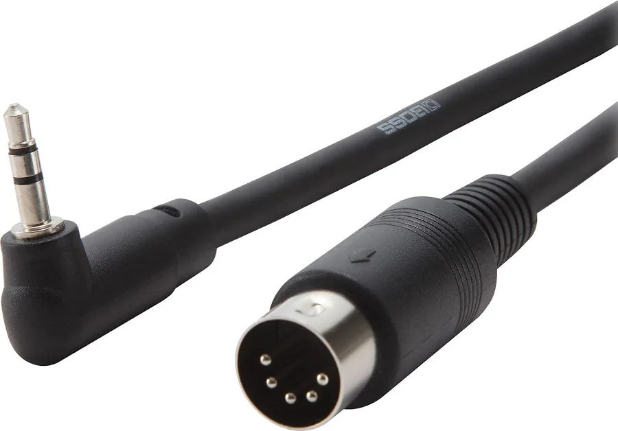 Midi cable 5 pin to 3.5mm 